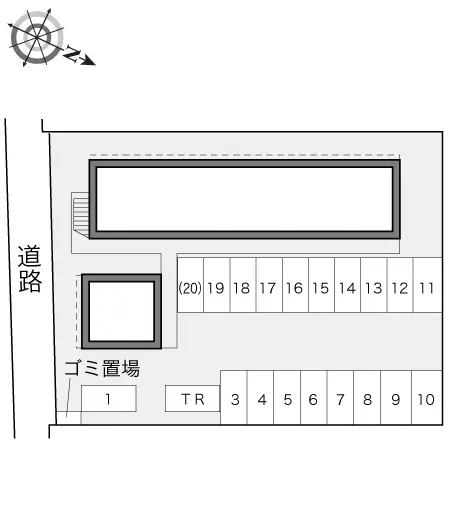 ★手数料０円★榛原郡吉田町住吉　月極駐車場（LP）